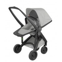Carucior Greentom Reversible 100% Ecologic Black Grey