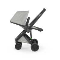 Carucior Greentom Reversible 100% Ecologic Black Grey