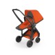 Carucior Greentom Reversible 100% Ecologic Black Orange