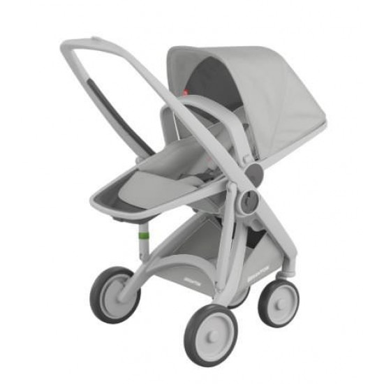  Carucior Greentom Reversible 100% Ecologic Grey Grey