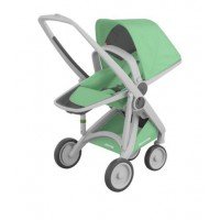Carucior Greentom Reversible 100% Ecologic Grey Mint