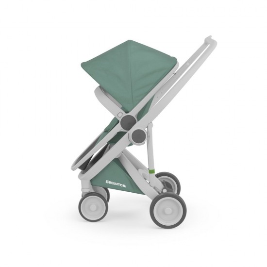 Carucior Greentom Reversible 100% Ecologic Grey Sage