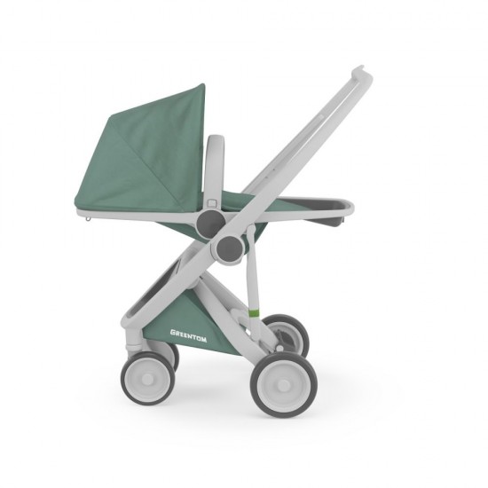 Carucior Greentom Reversible 100% Ecologic Grey Sage