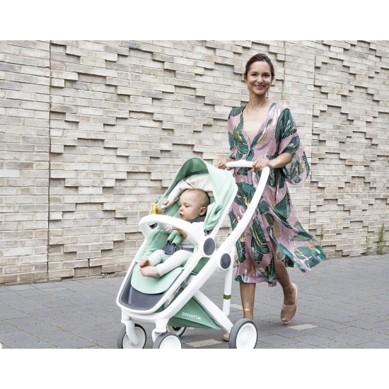 Carucior Greentom Reversible 100% Ecologic White Mint