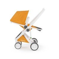 Carucior Greentom Reversible 100% Ecologic White Sunflower