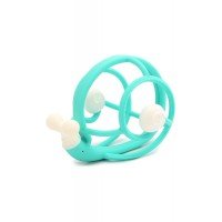 Inel gingival din silicon Mombella Melc albastru