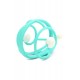 Inel gingival din silicon Mombella Melc albastru