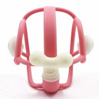 Inel gingival din silicon Mombella melcul zornaitor roz