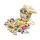 Set de constructii din lemn Cubika 1