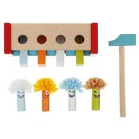 Jucarie din lemn Cubika - Claunii saritori 