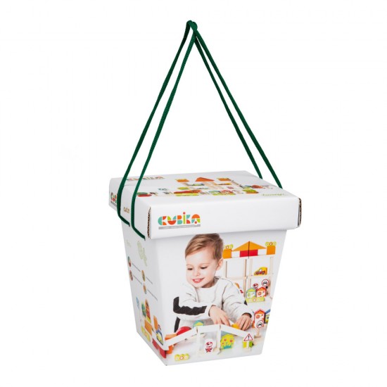 Kit de constructie Cubika pentru baietei 
