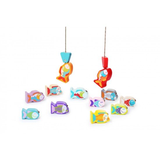 Joc din Lemn Cubika Micul Pescar