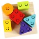 Jucarie din Lemn Cubika Sortator Forme Geometrice 3