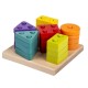 Jucarie din Lemn Cubika Sortator Forme Geometrice 3