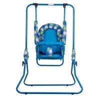 Leagan pentru copii Top Kids cu spatar reglabil Blue Dots