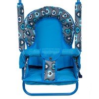 Leagan pentru copii Top Kids cu spatar reglabil Blue Hearts