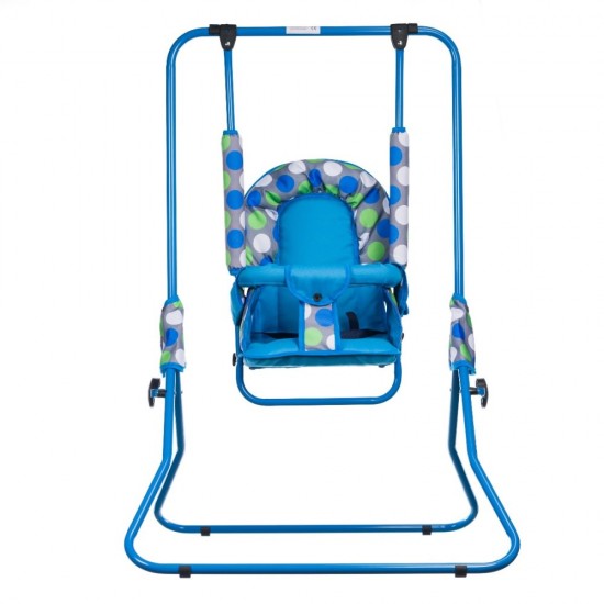 Leagan pentru copii Top Kids pentru interior si exterior Blue Dots