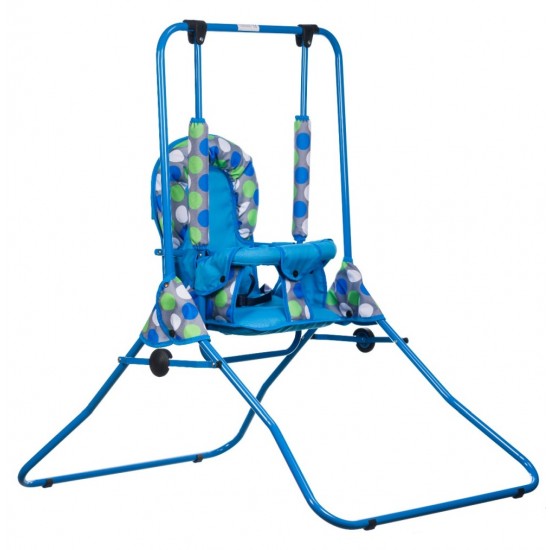 Leagan pentru copii Top Kids pentru interior si exterior Blue Dots