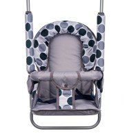 Leagan pentru copii Top Kids pentru interior si exterior Grey Dots