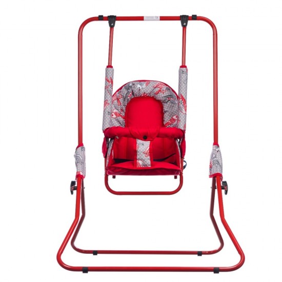 Leagan pentru copii Top Kids pentru interior si exterior Red Birds