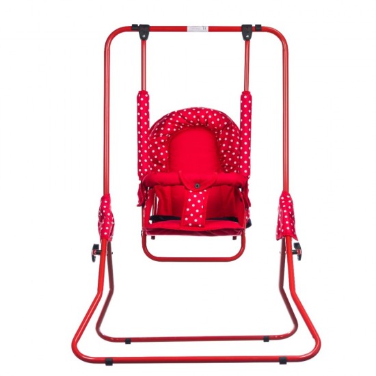 Leagan pentru copii Top Kids pentru interior si exterior Red Mini