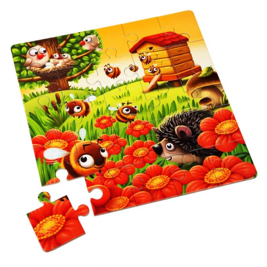 Puzzle 3 in 1 Cubika Animalutele Preferate