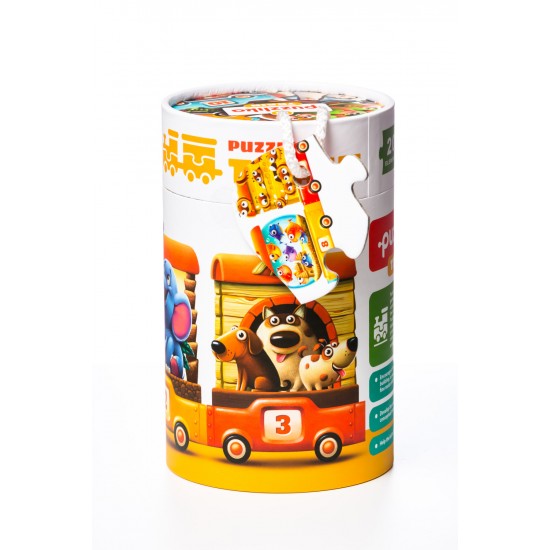 Puzzle Cubika Trenuletul Vesel