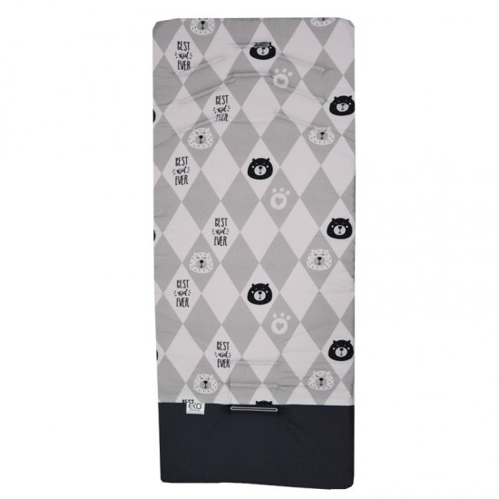 Saltea din spuma cu memorie pentru carucior Eko Romb