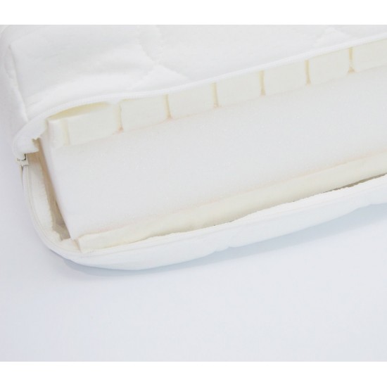 Saltea Ortopedica pentru patut 60x120 Top Kids Latex - Spuma HR - Latex
