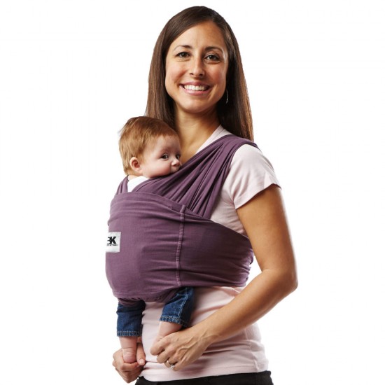 Sistem Purtare Baby Ktan Baby Carrier Original Cotton - Eggplant - Marimea XS