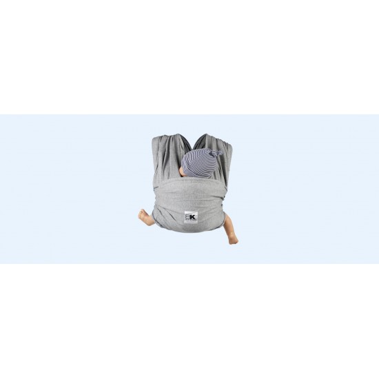 Sistem Purtare Baby Ktan Baby Carrier Original Cotton - Heather Grey - Marimea L