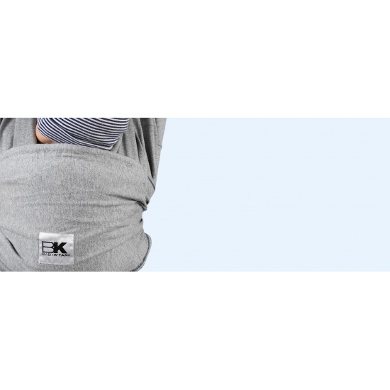 Sistem Purtare Baby Ktan Baby Carrier Original Cotton - Heather Grey - Marimea XS