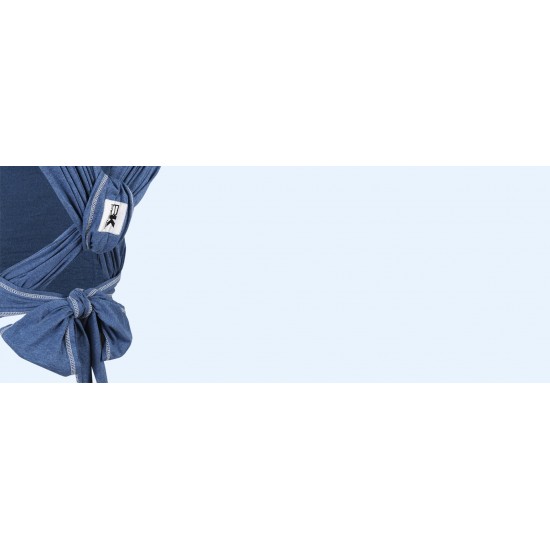 Sistem Purtare Baby Ktan Baby Carrier Original Cotton - Denim - Marimea XS