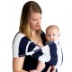 Sistem Purtare Baby Ktan Baby Carrier Print - Navy Stripe - Marimea XS