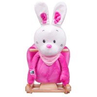 Balansoar cu melodii PlayTo Iepuras Roz