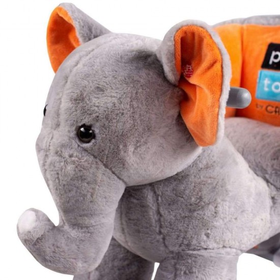 Balansoar de plus cu roti PlayTo Elefant