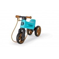 Bicicleta fara pedale Funny Wheels Supersport 2 in 1 Aqua