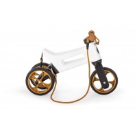 Bicicleta fara pedale Funny Wheels Supersport 2 in 1 Pearl