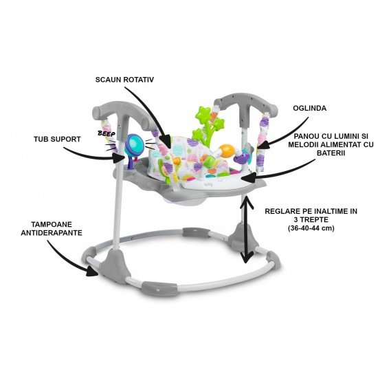 Bouncer Toyz Cosmo Gri