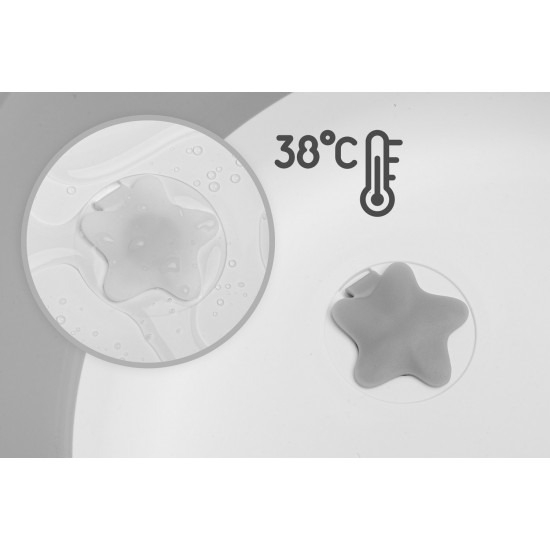 Cadita pliabila Sensillo Gri