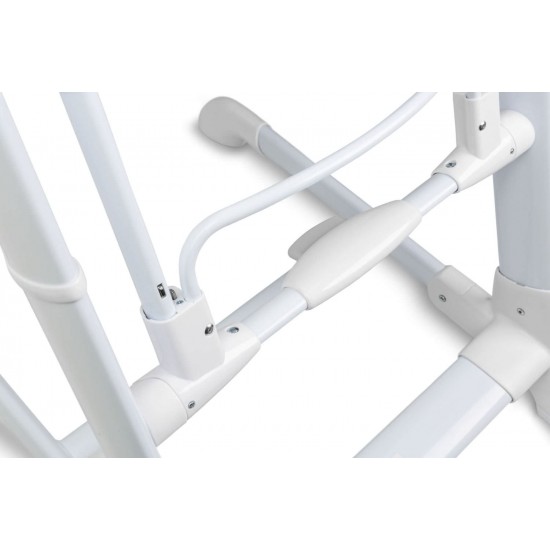 Scaun de masa Caretero Indigo Light Grey