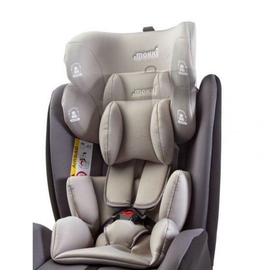 Scaun auto cu Isofix Caretero Mokki 0-36 Kg Graphite