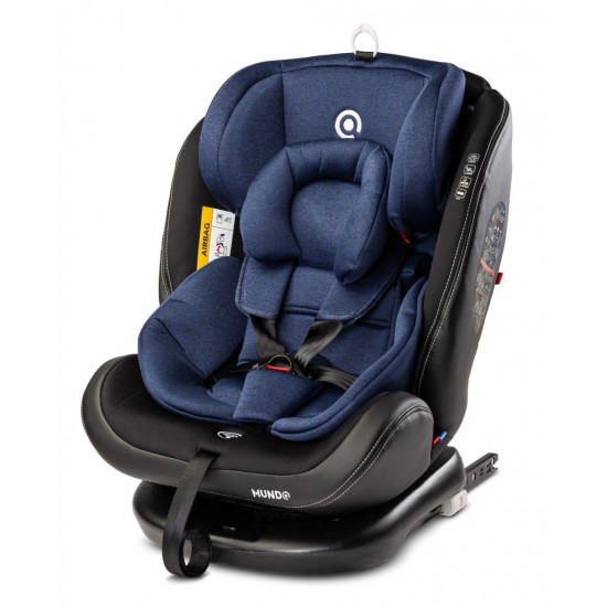 Scaun auto cu Isofix Caretero Mundo 0-36 Kg Blue