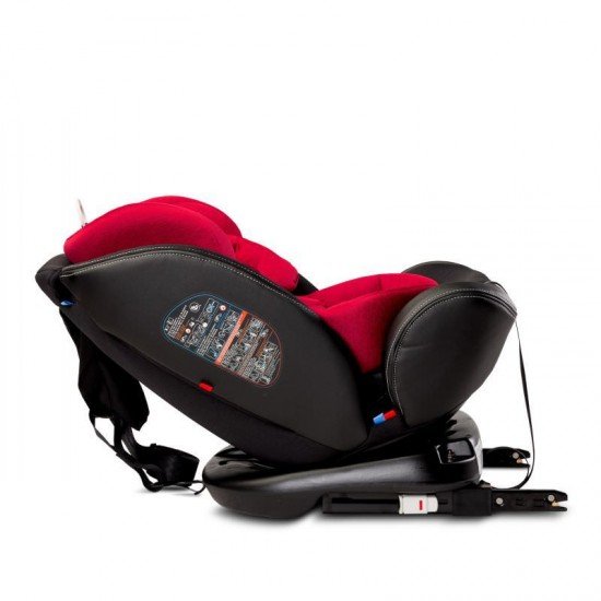 Scaun auto cu Isofix Caretero Mundo 0-36 Kg Red