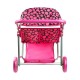 Carucior pentru doua papusi PlayTo Klaudia Roz