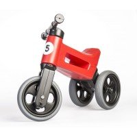Bicicleta fara pedale Funny Wheels Rider Sport 2 in 1 Red