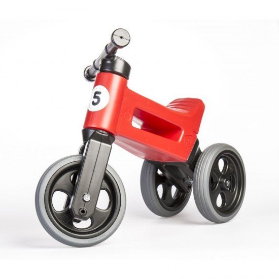 Bicicleta fara pedale Funny Wheels Rider Sport 2 in 1 Red