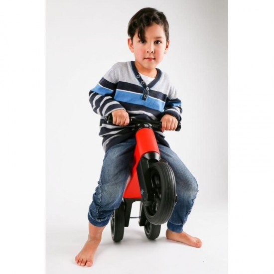 Bicicleta fara pedale Funny Wheels Rider Sport 2 in 1 Red