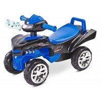 Masinuta ride-on cu sunete si lumini Toyz Mini Raptor 2 in 1 Albastru