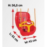 Leagan de interior/exterior Pilsan Big Swing Verde